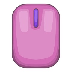 Poster - Computer mouse icon. Cartoon illustration of computer mouse vector icon for web design