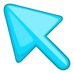 Poster - Cursor icon. Cartoon illustration of cursor vector icon for web design