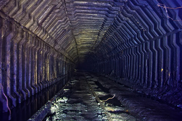 Wall Mural - Abandoned coal mine in Tkvarcheli, Abkhazia, Georgia