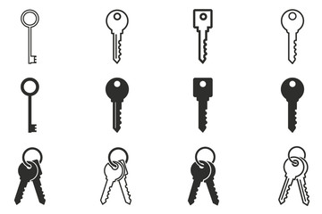 Key icon set.