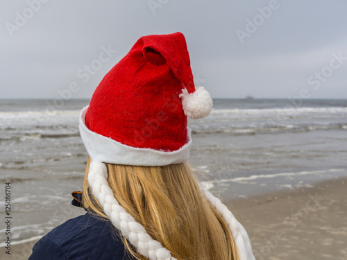 Weihnachten am Meer Stock-Foto | Adobe Stock