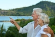 © aletia2011 - elderly couple rest at tropical beach