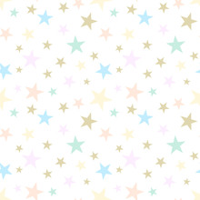 Abstract Seamless Pattern With Stars

