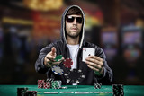 Fototapeta Las - Poker player
