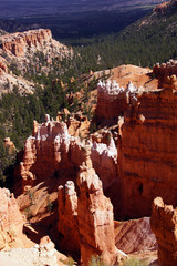 Wall Mural - Elaborately eroded pinnacles and hoodoos