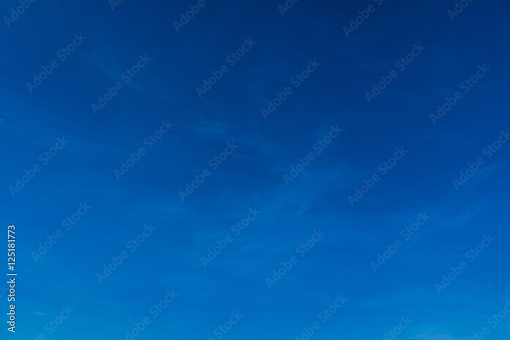 Blue sky background - obrazy, fototapety, plakaty 