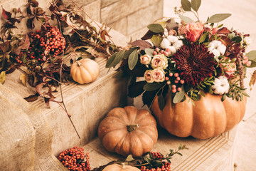 Lovely autumn decor