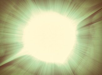 Aufkleber - Abstract retro background with power burst