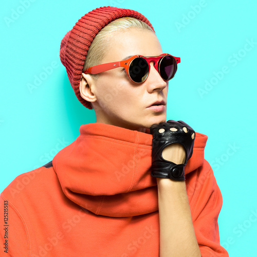 Hipster Tomboy Style Fashion Autumn Clothing Accessories Stock Photo ...