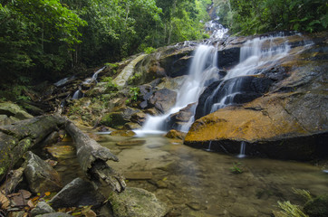  beautiful in nature Kanching Waterfall located in Malaysia, 