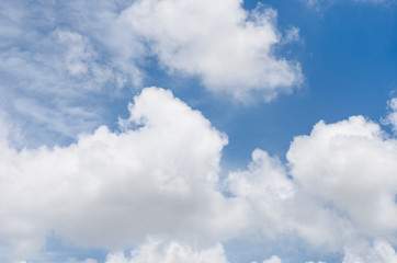 Wall Mural - blue Sky with cloudy in sunny day,nautre background