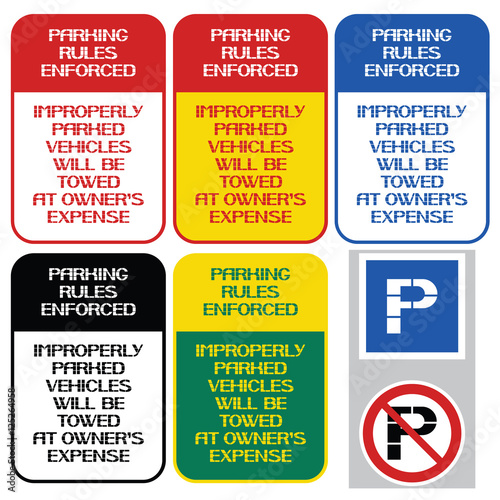 parking-rules-enforced-stock-vector-adobe-stock