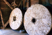 2 Grinding Wheels From A Grist Mill