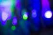 © EsanIndyStudios - abstract blue bokeh light use for background.