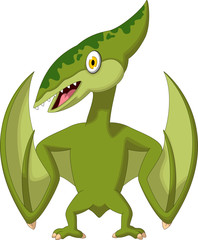 Sticker - pterodactyl cartoon