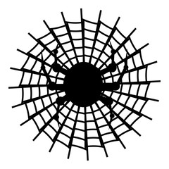 Poster - Spider icon. Simple illustration of spider vector icon for web
