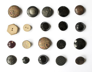 Wall Mural - Mixed Collection of Buttons