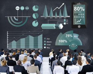 Wall Mural - Analytics Marketing Business Report Concept