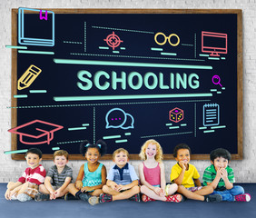 Sticker - Schooling College Educational Knowledge Learn Concept