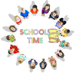 Wall Mural - Wisdom Education School Time Academic Concept