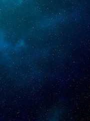 Wall Mural - planets over the nebulae in space