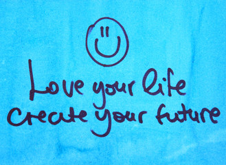 love your life text