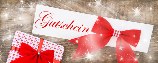 Canvas Print - Weihnachten - Gutschein