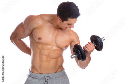 Fotografia Bodybuilder Bodybuilding Muskeln Body Building Training Bizeps H