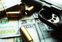 Guns And Money Close Up High Quality 