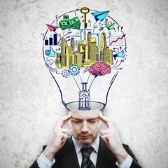 Poster - Business idea concept