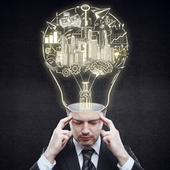 Poster - Business idea concept