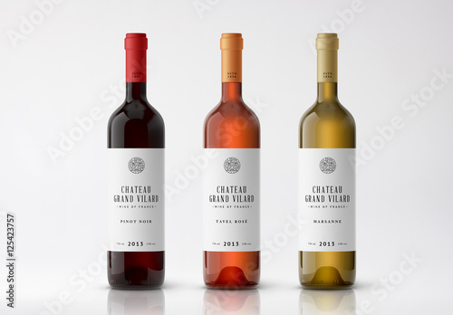 Download 3 Wine Bottle Mockups 1. Buy this stock template and explore similar templates at Adobe Stock ...