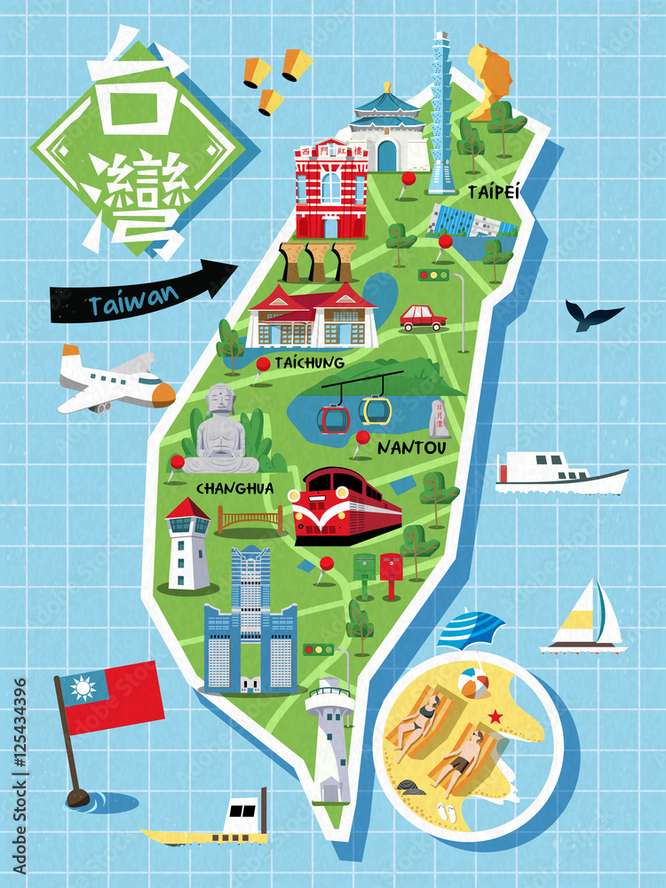 Map of taiwan tourist attractions 60 photos - Morilly.com