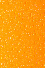 Yellow Water Drop Background Texture