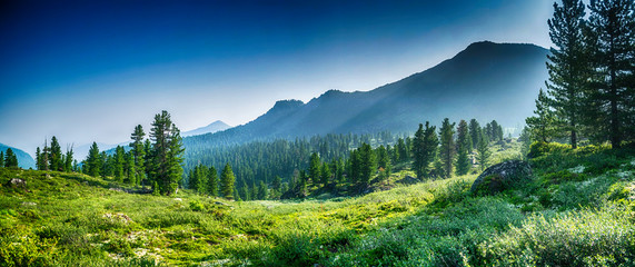 mountain range Chamar-Daban, Siberia