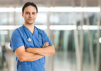 Smiling doctor portrait