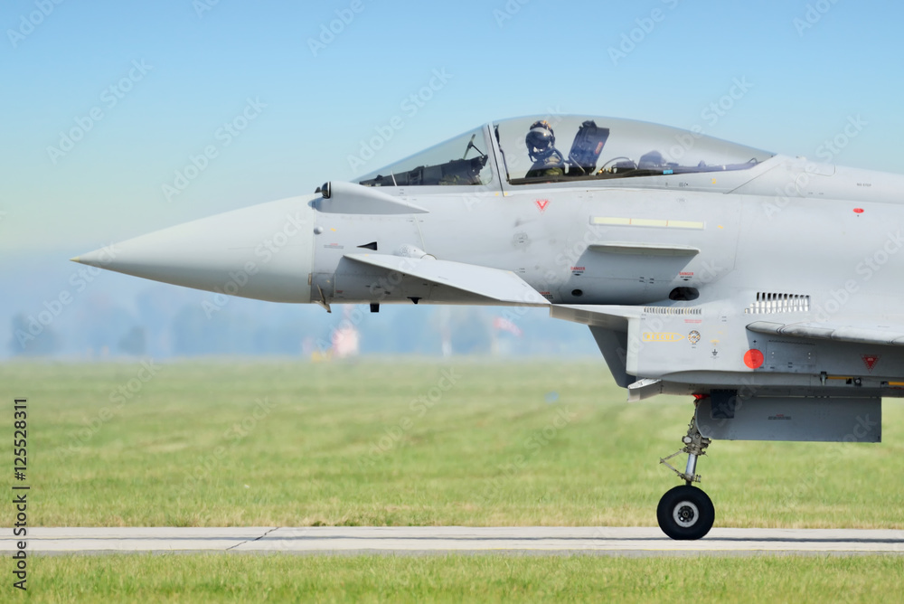 Eurofighter Typhoon - obrazy, fototapety, plakaty 