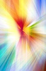 Abstract background in yellow, red, orange, blue and green colors