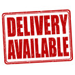 © Balint Radu - Delivery available sign or stamp