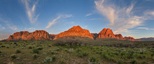 Red Rocks Sunrise Panorama