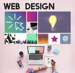 Sticker - Website Design UI Software Media WWW Concept