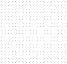 Vector Seamless Polka Dot Pattern. Grey Small Polka Dot Texture On White Background.
