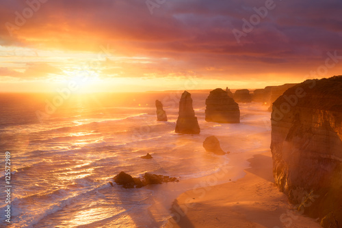 Cuadros en Lienzo The Twelve Apostles, Great Ocean Road, Australia
