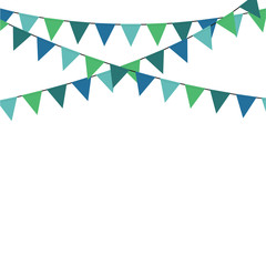 Poster - Bunting flag party celebration background