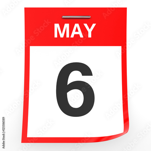 may-6-calendar-on-white-background-stock-illustration-adobe-stock