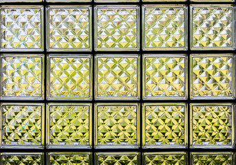 Many glass squares for background