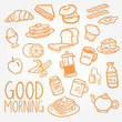 breakfast doodle