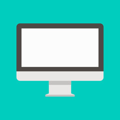 Poster - computer screen icon