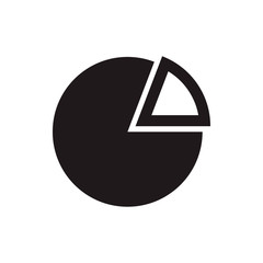 Poster - Graph icon. Diagram symbol for your design, logo, application, presentation.