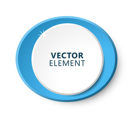 Poster - High Quality Modern Circular Color Labels on White Background. Vector Isolated Illustration.